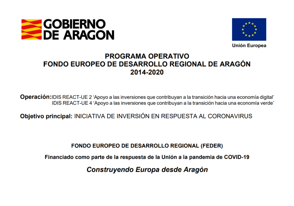 imagen programa operativo fondo europeo de desarrollo regional de Aragon